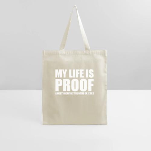 Proof: Anxiety Bows At Jesus Name - Tote Bag