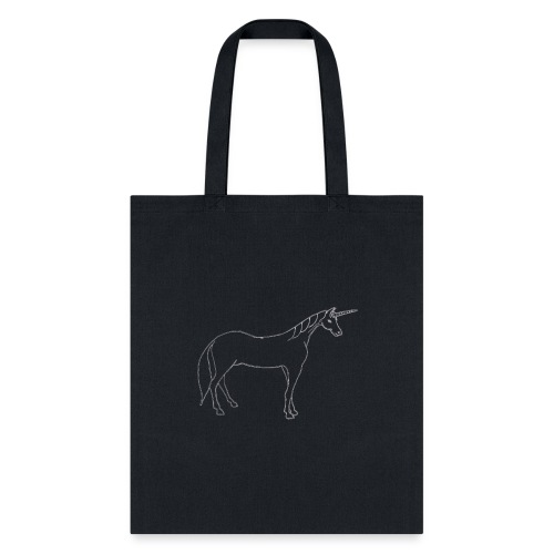 unicorn outline - Tote Bag
