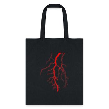 Lightning Bolts - Tote Bag - black - Front