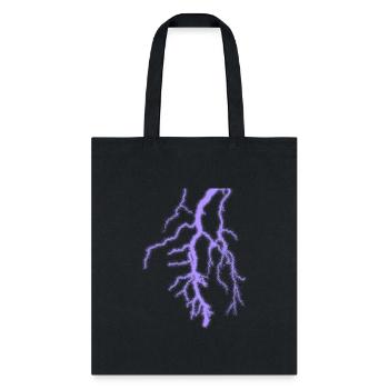 Lightning Bolts - Tote Bag - black - Front