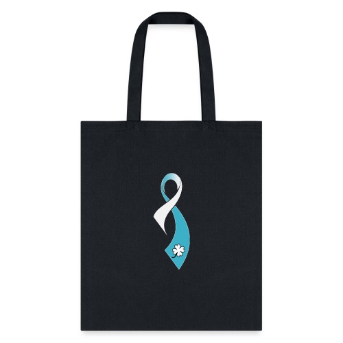 TB Cervical Cancer Awareness Ribbon - Tote Bag