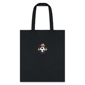 unisex basic T-shirt - Tote Bag - black - Front