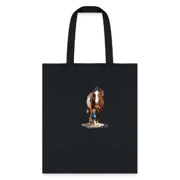 Horse - Tote Bag - black - Front