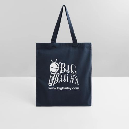 BIG Bailey LOGO and Website White Artwork - Tote Bag