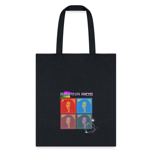 Bibiana Glitched Pop Art - Tote Bag