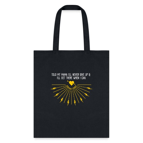 Told My Mama White and Gold - Tote Bag
