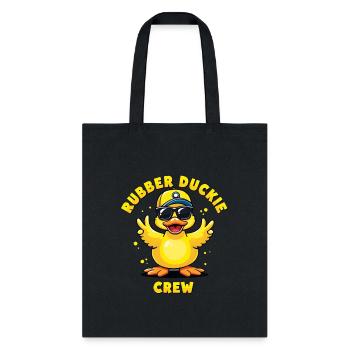Rubber Duckie Crew Cruising Ducky Ducking Cruise - Tote Bag - black - Front