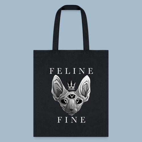 Feline fine Thirdeye kitty - Tote Bag