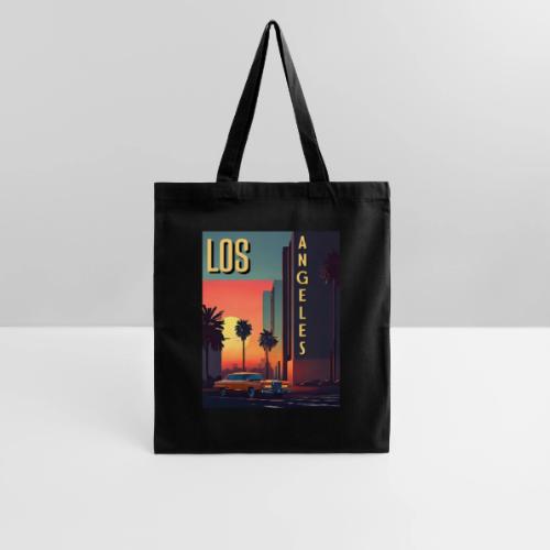 Vintage car in Hollywood Los Angeles - Tote Bag