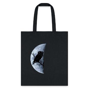 Half Moon Mid Night - Tote Bag - black - Front