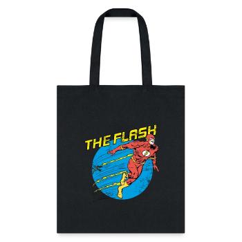 Justice League The Flash Run - Tote Bag - black - Front
