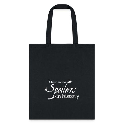 no spoilers new dark png - Tote Bag