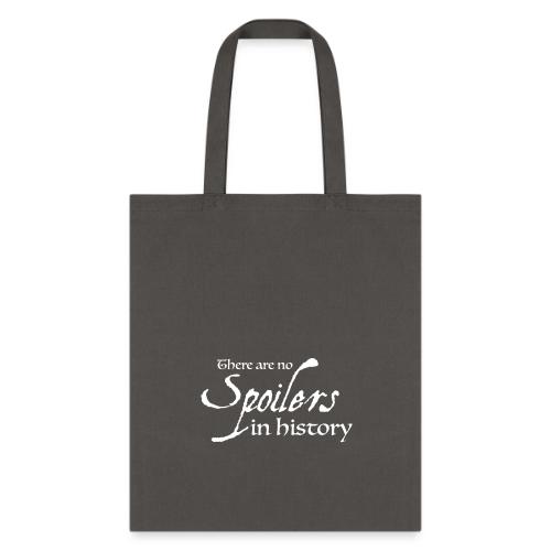 no spoilers new dark png - Tote Bag