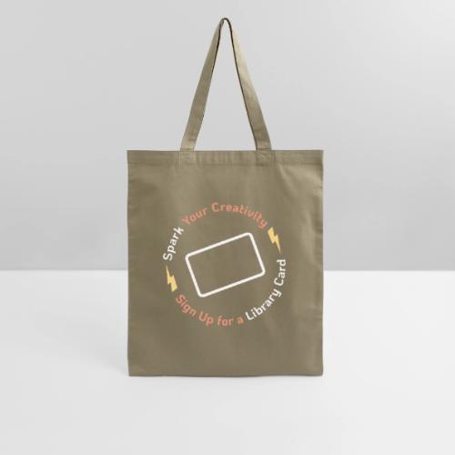 Library Card Sign-up Month - Spark Your Creativity - Tote Bag