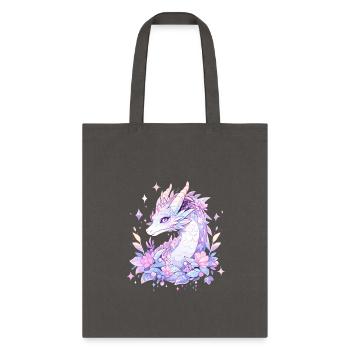 Celestial Guardian Dragon - Tote Bag - charcoal - Front