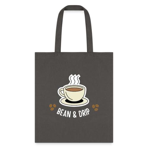 Bean & Drip Coffee Cup Art - Tote Bag
