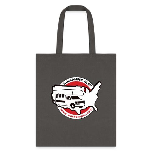 Workamper News Official Logo with Website URL - Tote Bag