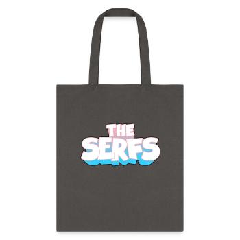 Serfs Trans Pride Logo - Tote Bag - charcoal - Front