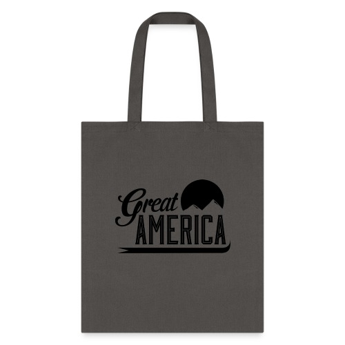 Great America Logo Black 01 - Tote Bag