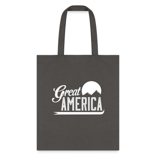 Great America Logo White - Tote Bag