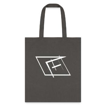 abstract - Tote Bag - charcoal - Front