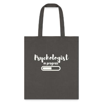 Psychologist In Progress Future Psychologist Stude - Tote Bag - charcoal - Front