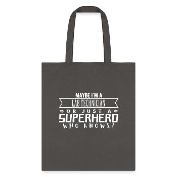 Working Profession Lab Techian - Tote Bag - charcoal - Front