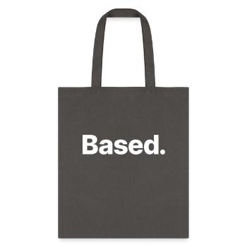 That Says Based - Tote Bag - charcoal - Front