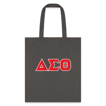 Womens Delta 1913 Sorority Friend Paraphernalia - Tote Bag - charcoal - Front