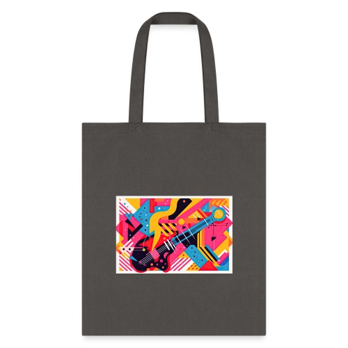 Memphis Design Rockabilly Abstract - Tote Bag