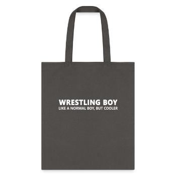 Wrestling Wrestling - Tote Bag - charcoal - Front