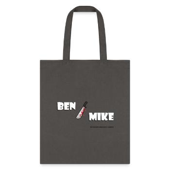 Ben/Mike - The PhasBOYS - Tote Bag - charcoal - Front