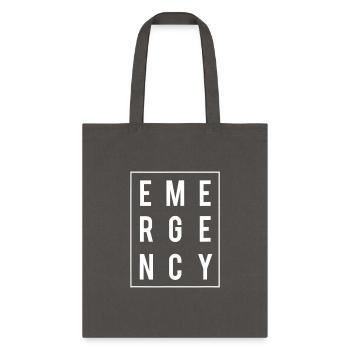 Emergency Nurse RN ER Nurse Emergency Room Hospita - Tote Bag - charcoal - Front