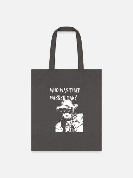 Who Was Thated Lone Ranger Tv - Tote Bag - charcoal