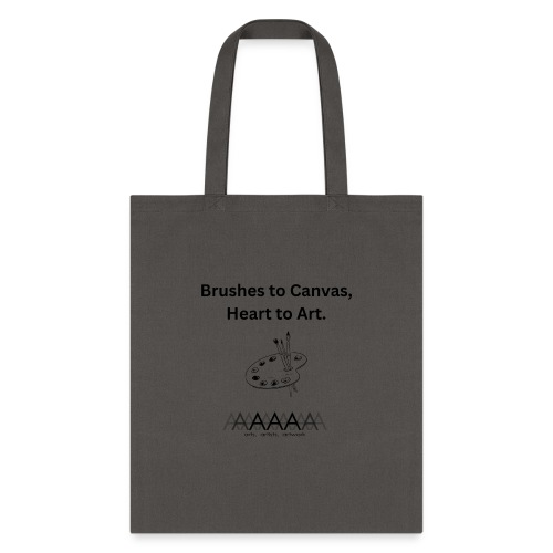 Brushes to Canvas Heart to Art - Tote Bag