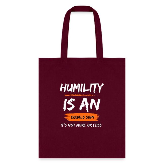 Humility of Equals Signs