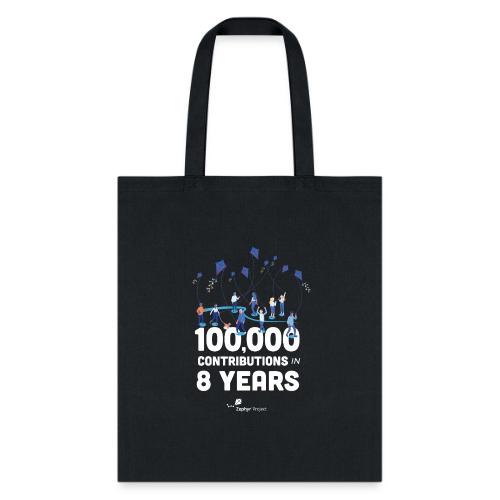 Zephyr 100,000 Contributions - Tote Bag