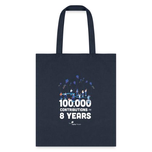 Zephyr 100,000 Contributions - Tote Bag