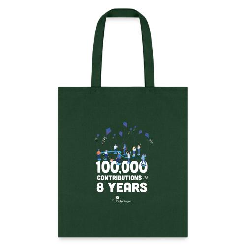 Zephyr 100,000 Contributions - Tote Bag