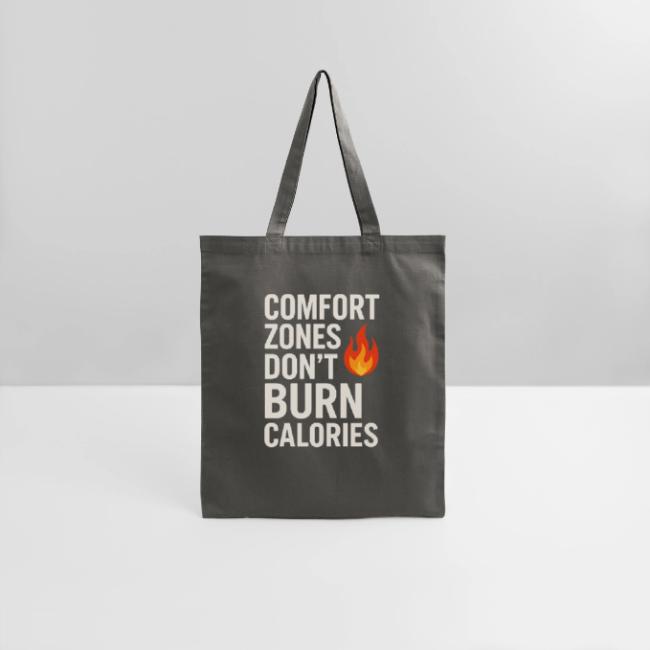 Comfort Zones Don’t Burn Calories Graphic