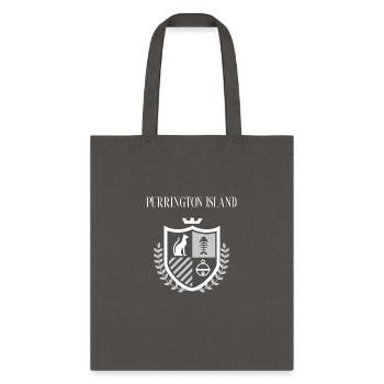 Purrington Island - Tote Bag - charcoal - Front