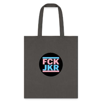 FCK JKR Trans pride - Tote Bag - charcoal - Front