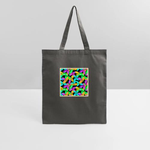 Neonscape Leaf Pattern - Tote Bag