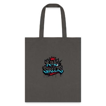 King of streets - Tote Bag - charcoal - Front