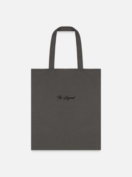 The Legend - Tote Bag - charcoal