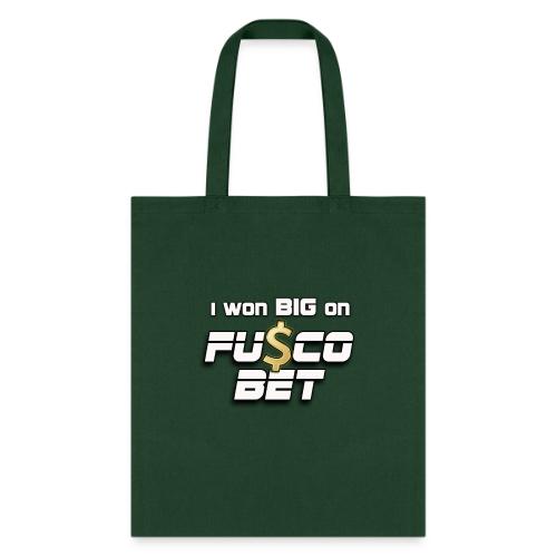I WON BIG ON FUSCOBET - Tote Bag