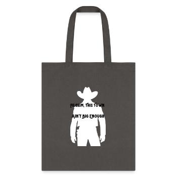 Pilgrim, This Town Ain't Big Enough Western - Tote Bag - charcoal - Front
