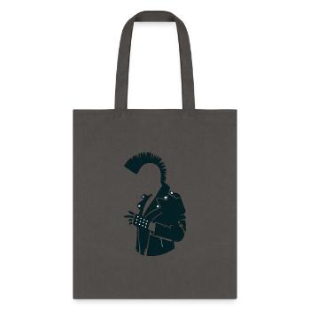 CRYPTO PUNK - Tote Bag - charcoal - Front