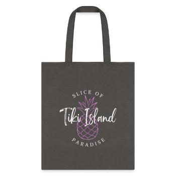 Slice of Paradise - Tote Bag - charcoal - Front