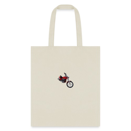 Motorcycle red - Tote Bag